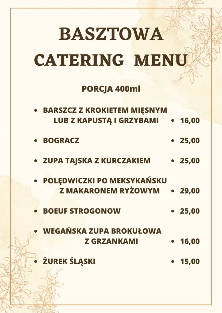 Catering Restauracja Basztowa